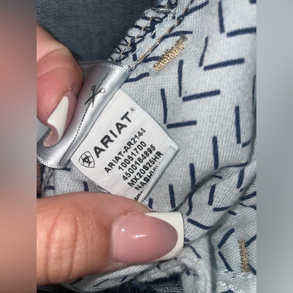 Womens Ariat mid rise trouser 29r jeans - Picture 6 of 10